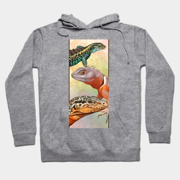 Lizards! Hoodie by uialwen